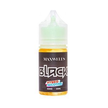 Жидкость Maxwells Hybrid Salt Black 30мл