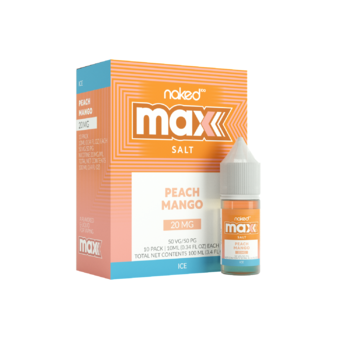 Жидкость Naked MAX Salt Ice PeachMango 10мл