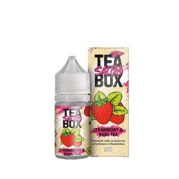Жидкость TEA BOX SALT Strawberry & basil 30мл