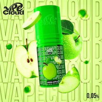 Жидкость Vape Cloud Sour Green Apple 30мл 5