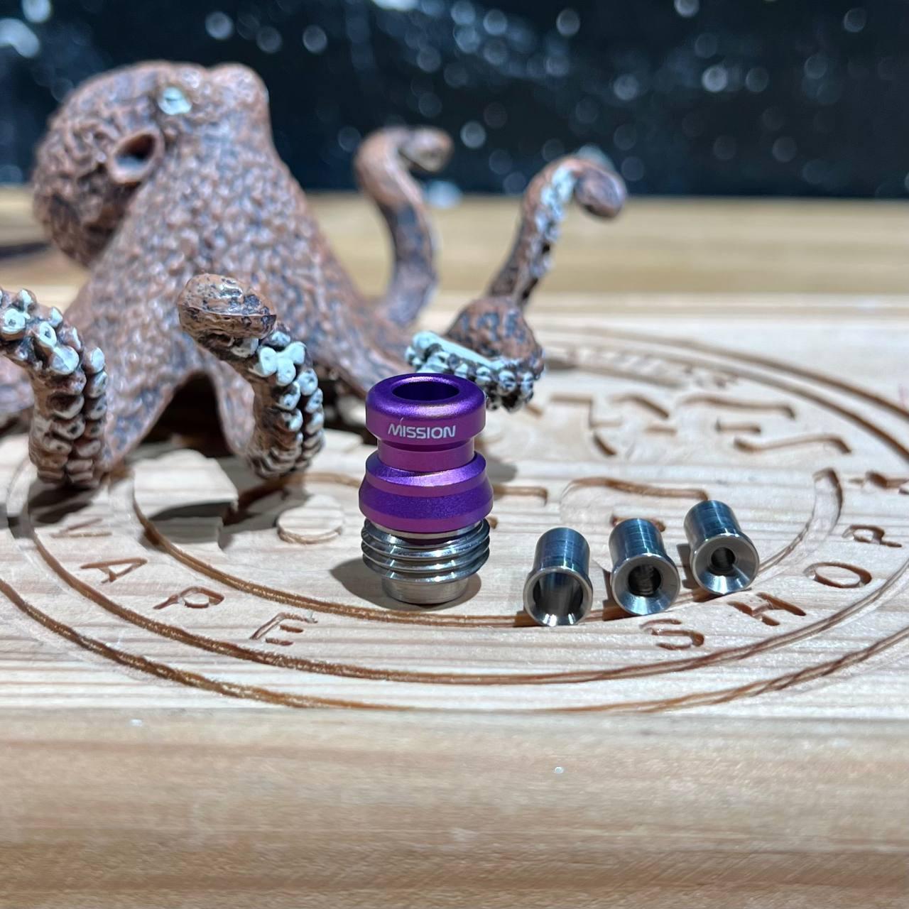 77 DSX Mission Cosmos Style Drip tip Hybrid Purple