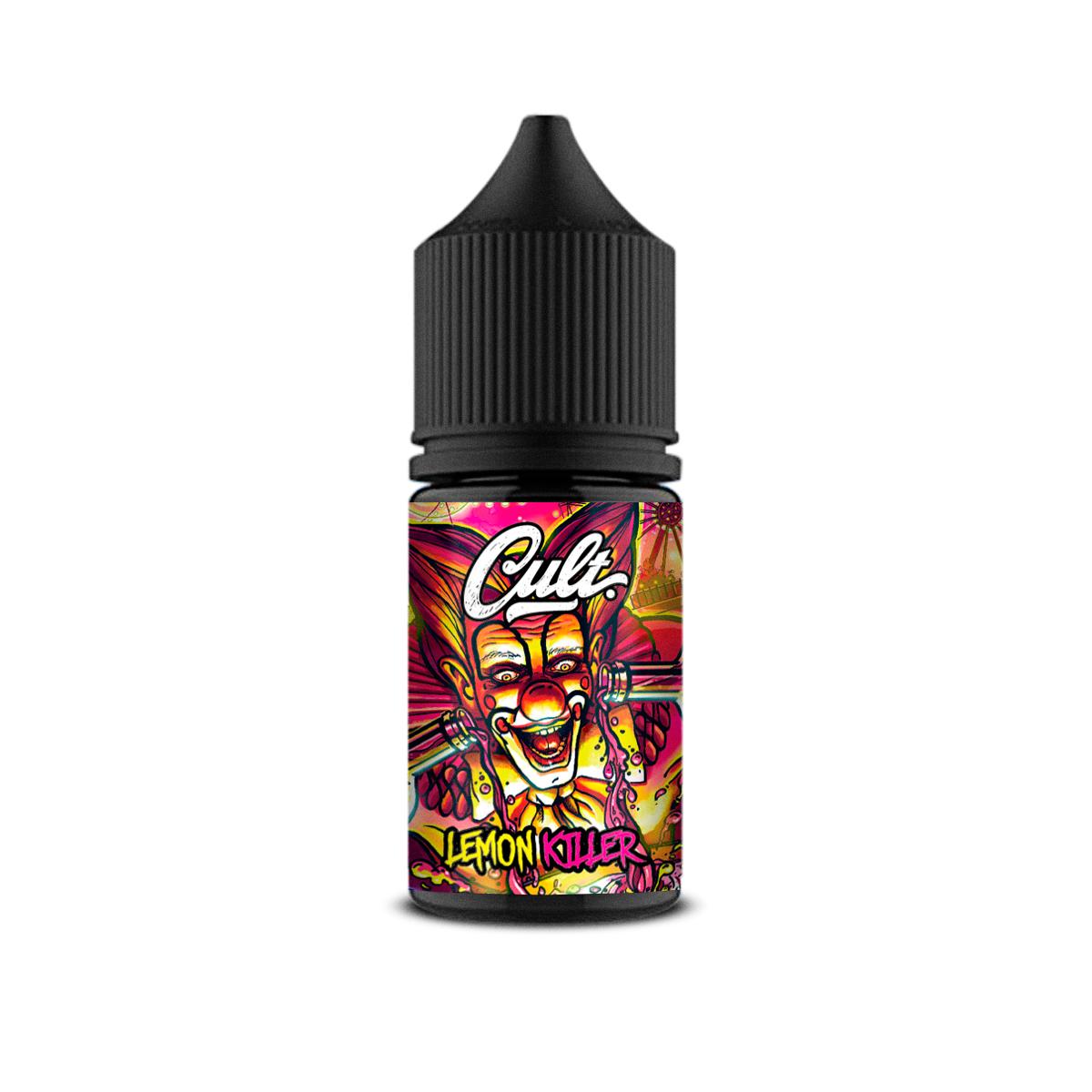 Vape жидкость. Cult Lemon Killer [ 30 мл. ]. Жижа Cult 20мг. Cult Salt - Lemon Killer 30мл. Жижа Cult 30mg.